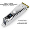 hair trimmer with lcd display